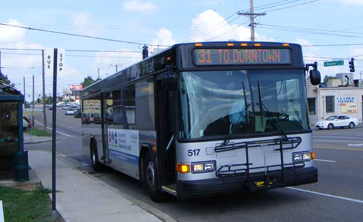 Knoxville Area Transit Gillig Advantage 517